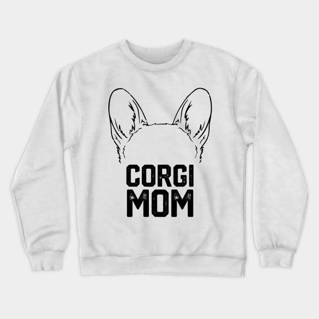 corgi mom Crewneck Sweatshirt by spantshirt